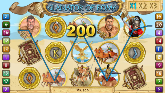 Характеристики слота Gladiators Of Rome 10