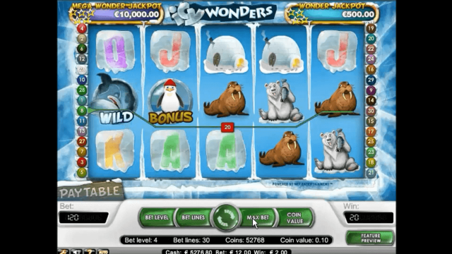 Бонусная игра Icy Wonders 8