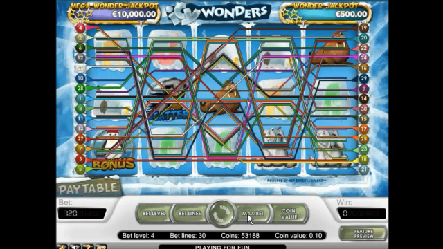 Бонусная игра Icy Wonders 4