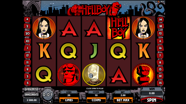 Бонусная игра Hellboy 3