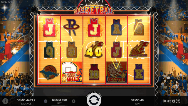 Игровой интерфейс Basketball 6