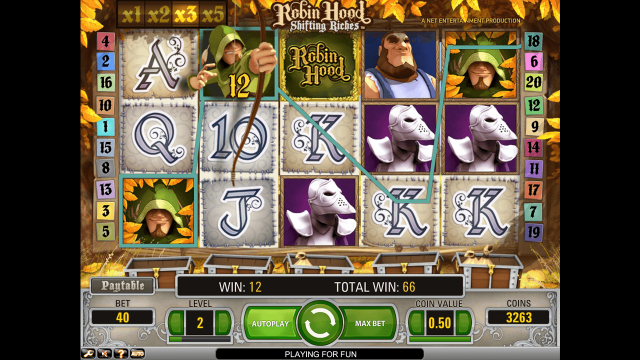Бонусная игра Robin Hood Shifting Riches 9