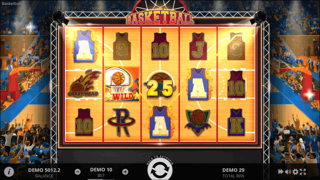 Игровой интерфейс Basketball 4