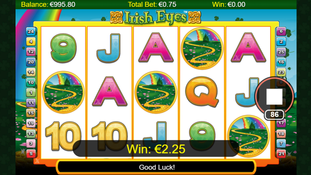 Бонусная игра Irish Eyes 6