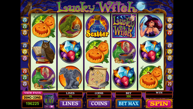 Бонусная игра Lucky Witch 5