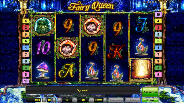 Характеристики слота Fairy Queen 5