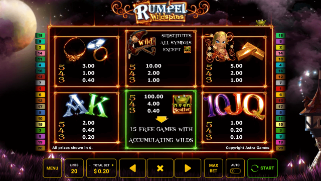 Бонусная игра Rumpel Wildspins 1