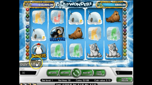 Бонусная игра Icy Wonders 1