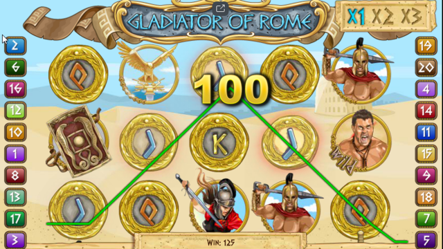 Игровой интерфейс Gladiators Of Rome 9