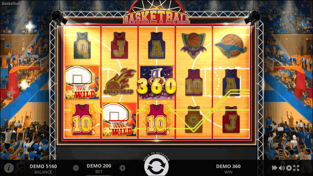 Игровой интерфейс Basketball 9
